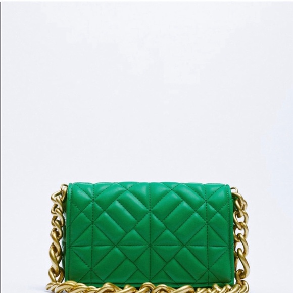 Green Quilt Zara bag - Picture 8 of 12
